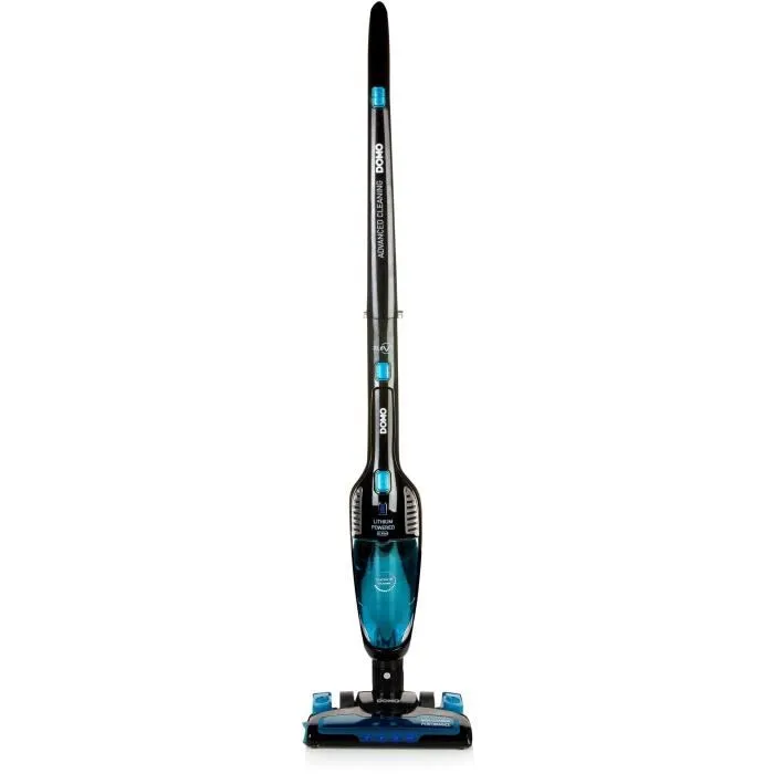 Domo Aspirador Inalámbrico 2 en 1 DO228SV Sistema Ciclónico Wet Clean Autonomía 40 min