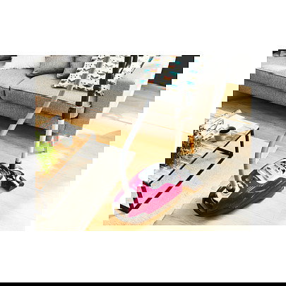 Rowenta RO7473 Silence Force Allergy+ Aspiradora Cilíndrica con Bolsa, 400W, Rojo/Plateado