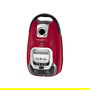 Rowenta RO7473 Silence Force Allergy+ Aspiradora Cilíndrica con Bolsa, 400W, Rojo/Plateado