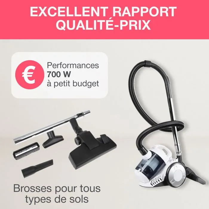 Oceanic VC10WBAX2 Aspiradora sin Bolsa - 700W