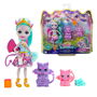 Muñeca Royal Familia Dragones Enchantimals Gyj09 Mattel