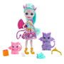 Muñeca Royal Familia Dragones Enchantimals Gyj09 Mattel