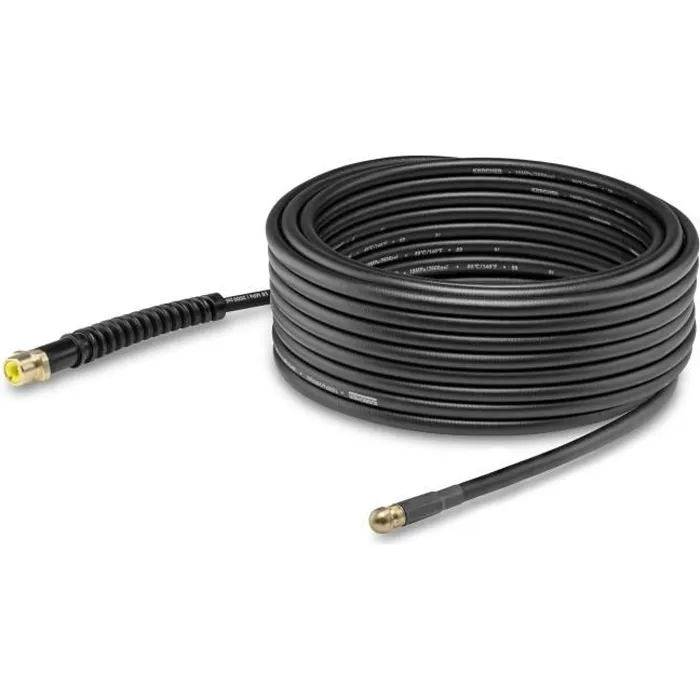 KÄRCHER Limpiatuberías 15 m Flexible para desatascar tuberías y canaletas con hidrolimpiadora - 4 chorros traseros. KÄRCHER Limpiatuberías 15 m Flexible para desatascar tuberías y canaletas con hidrolimpiadora - 4 chorros traseros.