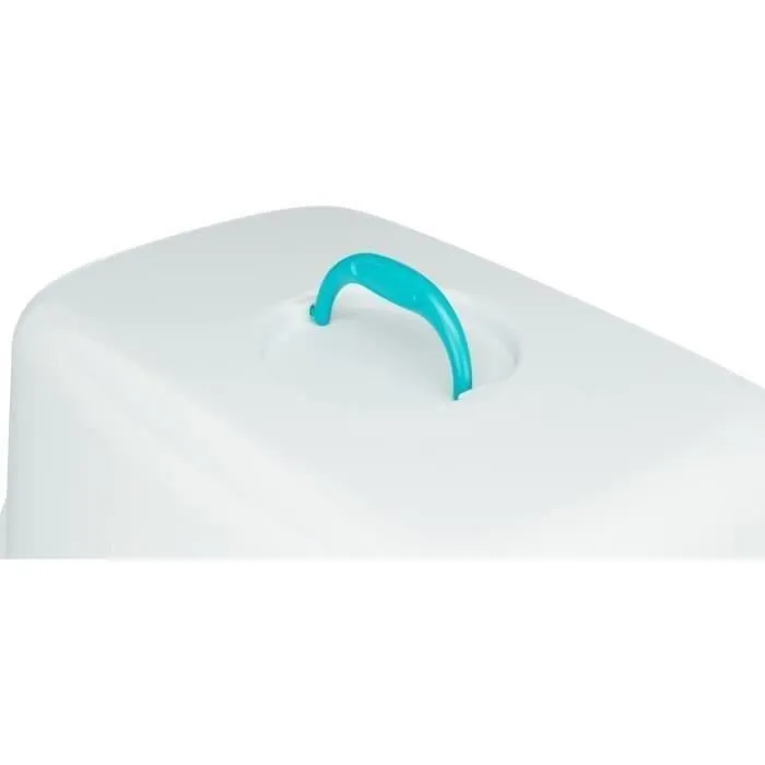 Trixie Caja de Arena Vico para Gato Aguamarina con Tapa y Fácil Cierre 40x40x56cm