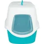 Trixie Caja de Arena Vico para Gato Aguamarina con Tapa y Fácil Cierre 40x40x56cm