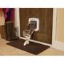 Petsafe Staywell Chatiere para Gatos y Perros Pequeños con Chip, Puerta de 4 Vías y Doble Bloqueo