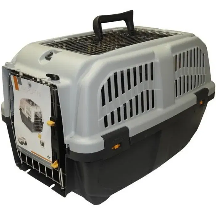 Aime Skudo Transportkorg 55x36x35cm para Perros y Gatos