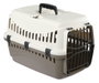 Kerbl Expedition Caja de transporte para perros - Crema y taupe - 48x32x32 cm