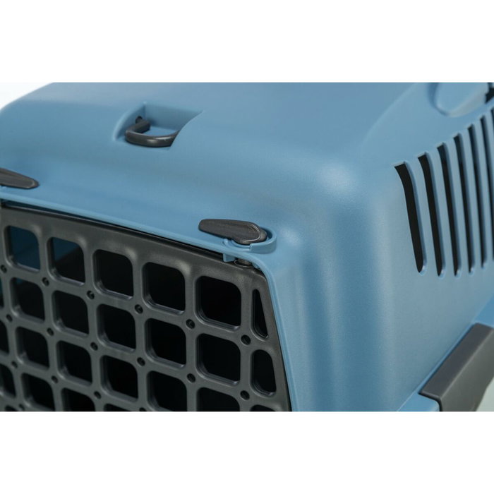 Transportín Trixie Capri Azul Pastel Gris oscuro Plástico 32 x 31 x 48 cm 32 × 31 × 48 CM Transportín Trixie Capri Azul Pastel Gris oscuro Plástico 32 x 31 x 48 cm 32 × 31 × 48 CM