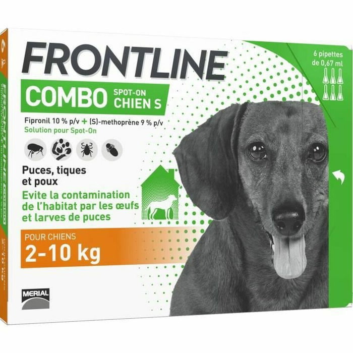 Frontline Combo 6 pipetas para perros de 2-10 kg