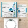 MEDISANA Báscula de análisis corporal con Bluetooth y aplicación VitaDock