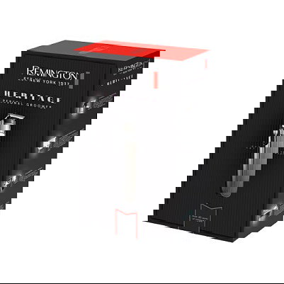 Remington Recortadora de Barba y Cabello Heritage PG9100 Plateada, Cuchillas Autoafilables de Acero, Impermeable, Recargable, Negro/Acero Remington Recortadora de Barba y Cabello Heritage PG9100 Plateada, Cuchillas Autoafilables de Acero, Impermeable, Recargable, Negro/Acero