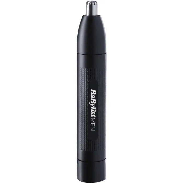 Babyliss E652E Recortadora de detalle para nariz, orejas y cejas, Negro