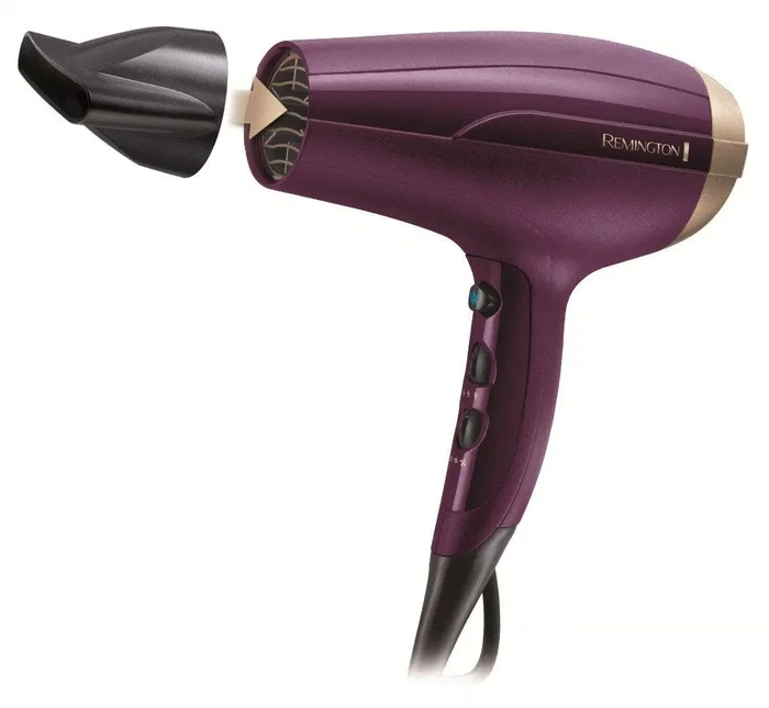 Remington Your Style D5219 Secador de pelo con difusor y 3 temperaturas, Violett