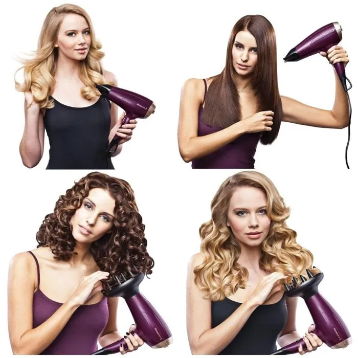 Remington Your Style D5219 Secador de pelo con difusor y 3 temperaturas, Violett