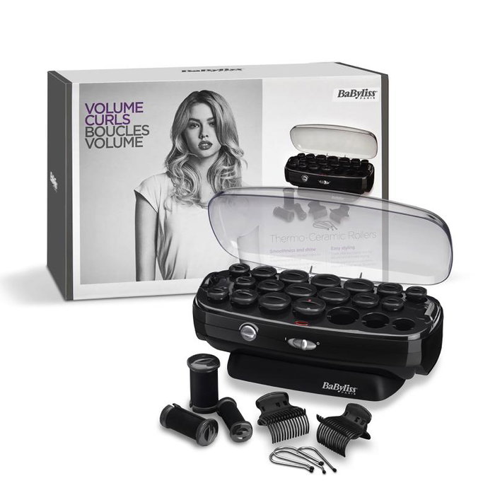 BaByliss Rollers Calientes para el Pelo RS035E - Negro (Schwarz) - Modelo RS035E