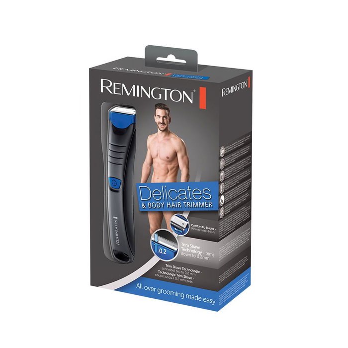 Remington Depiladora Corporal BHT 250 Inalámbrica 60 Min Autonomía Resistente al Agua con 3 Peines Fijos (2, 4, 6 mm) Remington Depiladora Corporal BHT 250 Inalámbrica 60 Min Autonomía Resistente al Agua con 3 Peines Fijos (2, 4, 6 mm)