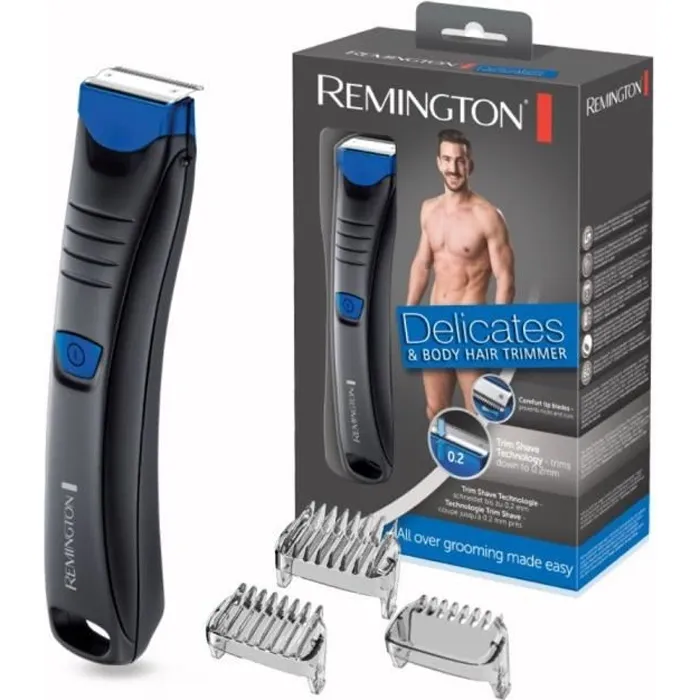 Remington BHT250 Afeitadora corporal para seco y húmedo