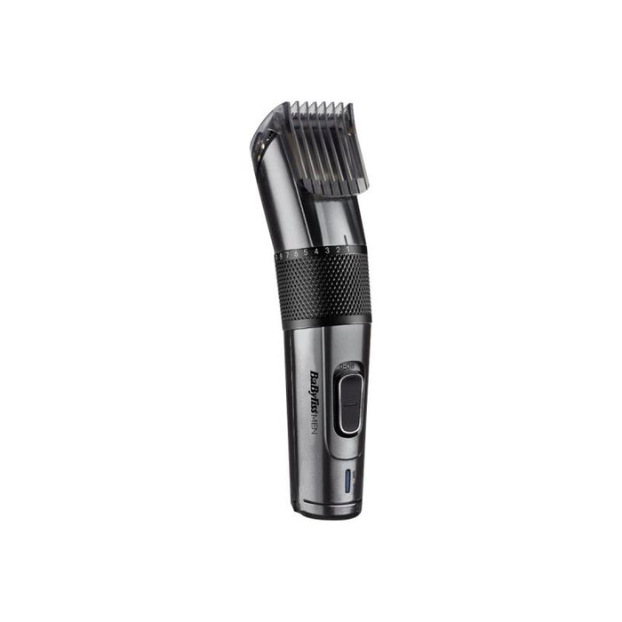 BaByliss E978E Cortapelos de Titanio de Carbono Negro y Plata BaByliss E978E Cortapelos de Titanio de Carbono Negro y Plata