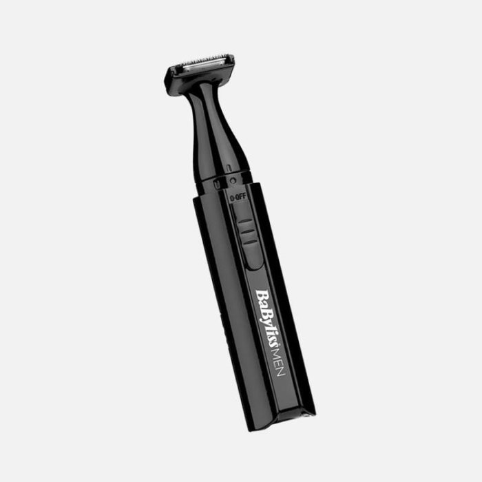 BaByliss E978E Cortapelos de Titanio de Carbono Negro y Plata BaByliss E978E Cortapelos de Titanio de Carbono Negro y Plata