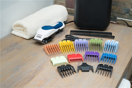 Wahl 20104-0460 Cortapelos Color Pro Plus, Corte de Precisión 3-25mm, Cuchillas de Acero Autoafilado, Motor Potente, Sistema Power Drive