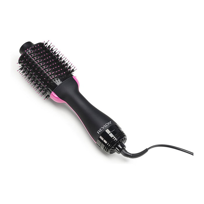 Revlon RVDR5222E Salon One-Step Warmluftbrste Secador de aire caliente con 3 ajustes de calor, 2 velocidades, función iónica, revestimiento cerámico - Negro y Rosa