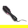 Revlon RVDR5222E Salon One-Step Warmluftbrste Secador de aire caliente con 3 ajustes de calor, 2 velocidades, función iónica, revestimiento cerámico - Negro y Rosa