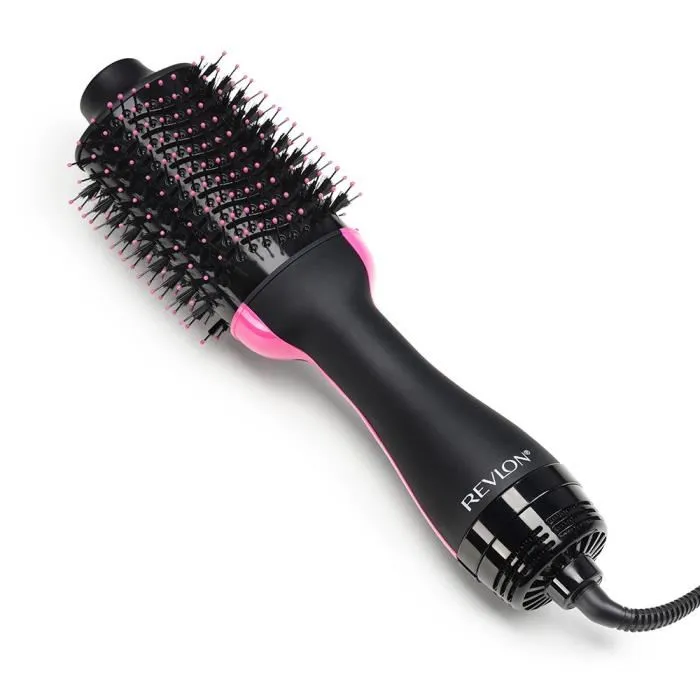 Revlon ONE-STEP Volumisser RVDR5222E Cepillo Secador Moldeador Negro y Rosa