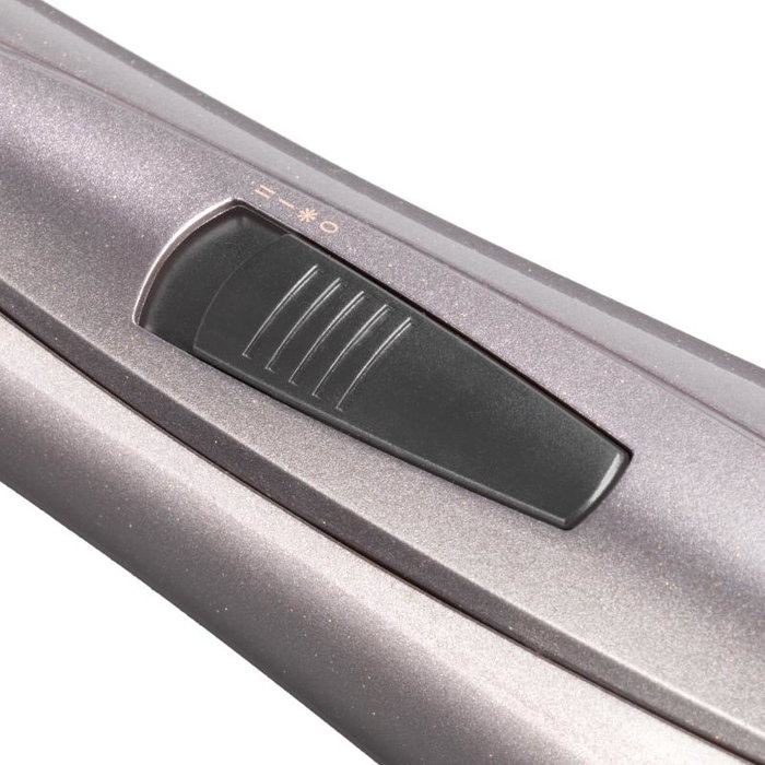 BaByliss Rotating Brush Air Style 1000 - Cepillo Rotativo con Aire, Color Plata, Modelo AS136E