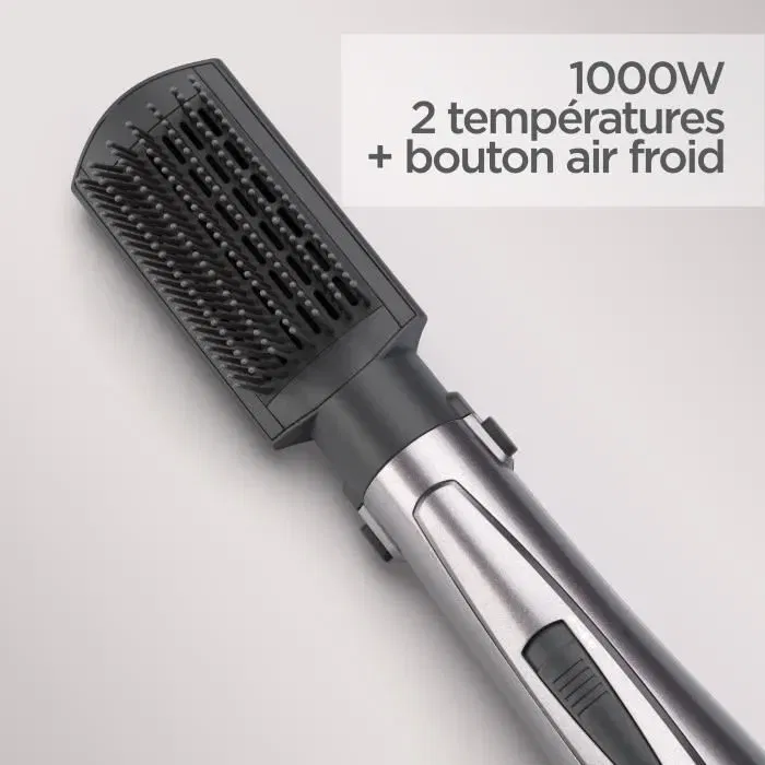 Babyliss AS136E Cepillo de Aire Caliente Multiestilo 1000W con Accesorios