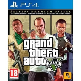 Take 2 GTA V: PREMIUM EDITION Juego de Acción / Aventura para PS4