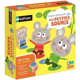 Nathan My First Game The Little Mice Juego de mesa infantil a partir de 2 años