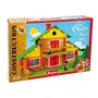 Jeujura My Wooden Chalet Juego de Construcción de Madera Natural y Tintada 240 Piezas para Niños a Partir de 5 Años