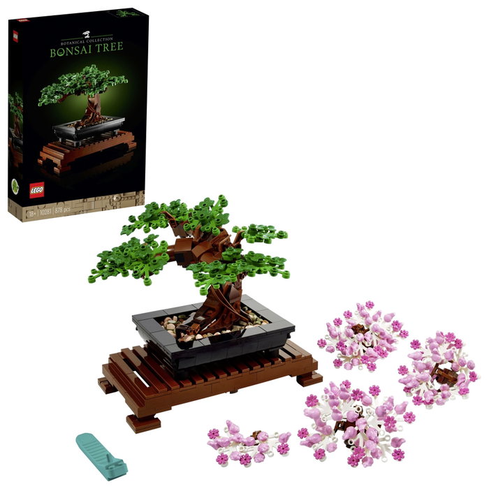 LEGO Creator Expert Bonsái 10281, Kit de Construcción Botánica para Adultos