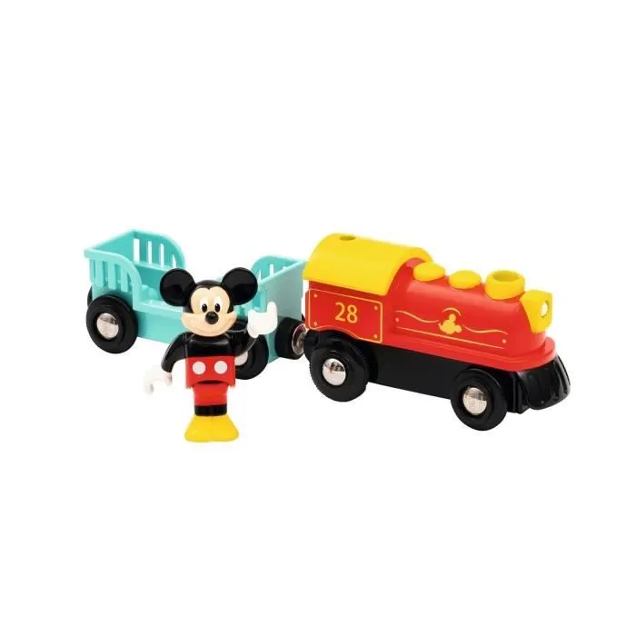 Playset Brio Micky Mouse Battery Train 3 Piezas