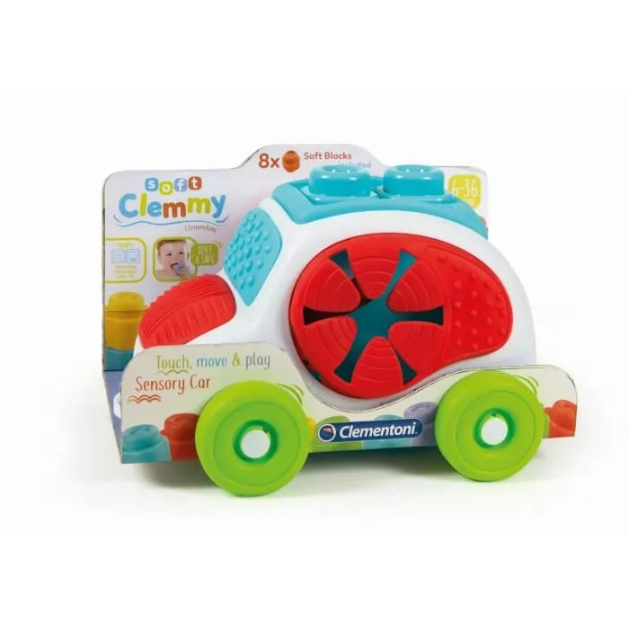 Clementoni Vehículo Baby Clemmy con Texturas