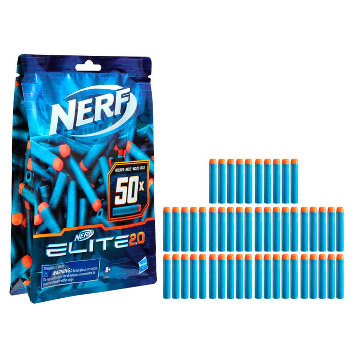 NERF Pack de 50 dardos Elite 2.0 NERF Pack de 50 dardos Elite 2.0
