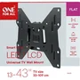 One For All WM2211 Soporte de Pared para TV de 33 a 102 cm (13-40"), VESA 75x75-200x200, Max 50kg, 14mm Pared