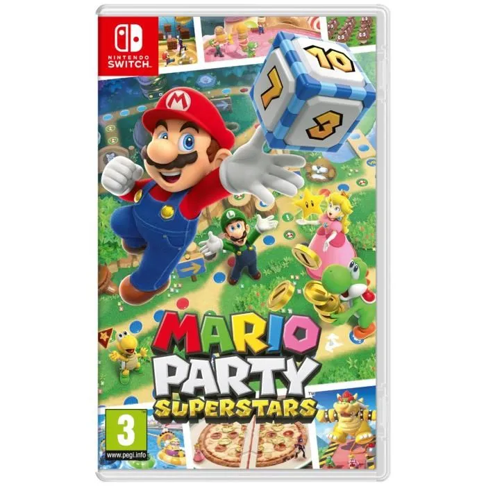 Nintendo Interruptor de juego Superstars de Mario Party Switch Juego de acción / aventura Nintendo Interruptor de juego Superstars de Mario Party Switch Juego de acción / aventura