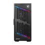 MSI MPG Velox 100P AIRFLOW Caja Midi Tower PC Gaming Negro ATX con 3 Ventiladores 120 mm Frontales