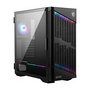 MSI MPG Velox 100P AIRFLOW Caja Midi Tower PC Gaming Negro ATX con 3 Ventiladores 120 mm Frontales