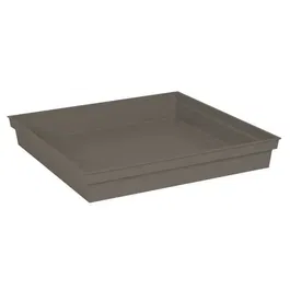 Eda Platillo Cuadrado Toscana 40 cm Taupe