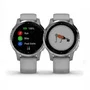 Smartwatch Garmin Vívoactive 4S/ Notificaciones/ Frecuencia Cardíaca/ GPS/ Gris