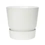Elho Maceta redonda Greenville 40 Exterior Ø 39 x H 36.8 cm Blanco
