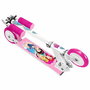 Stamp Princesas de Disney Scooter Plegable para Niña - Altura Ajustable, Freno de Pie y Rodamiento ABEC 5