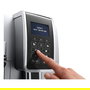 DeLonghi Dinamica ECAM 350.35.SB Máquina de Café Espresso Automática con Molinillo y Espumador, 15 bares, Negro/Plata