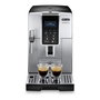 DeLonghi Dinamica ECAM 350.35.SB Máquina de Café Espresso Automática con Molinillo y Espumador, 15 bares, Negro/Plata