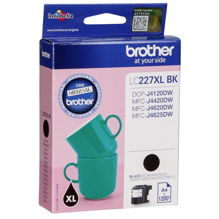 Brother LC227XLBK Cartucho de Tinta Negro Brother LC227XLBK Cartucho de Tinta Negro