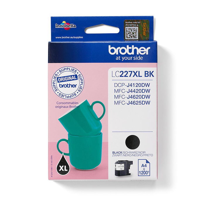 Brother LC227XLBK Cartucho de Tinta Negro Brother LC227XLBK Cartucho de Tinta Negro