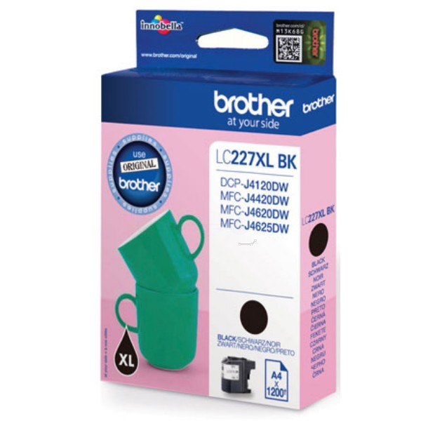 Brother LC227XLBK Cartucho de Tinta Negro Brother LC227XLBK Cartucho de Tinta Negro